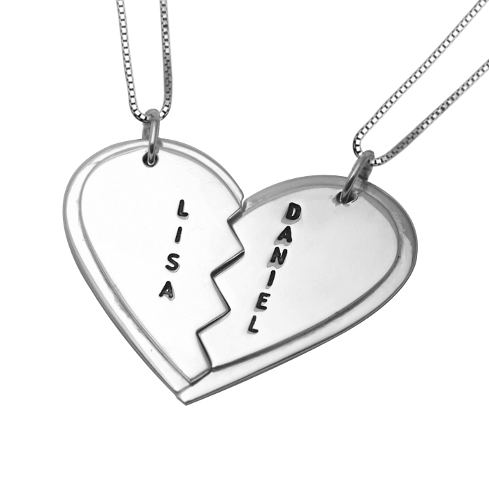 ketting gebroken hartje ketting gebroken hartje